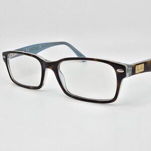 Ray-Ban RB5206 5023 Polished Tortoise on TR Azure Eyeglasses Frame w/ Flexhinge